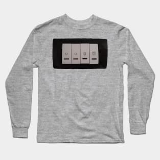 Bathroom Switches Long Sleeve T-Shirt